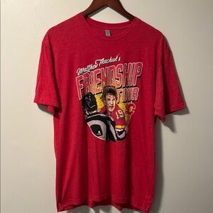 Calgary Flames Matthew Tkachuk tshirt Men’s sz xl EUC
